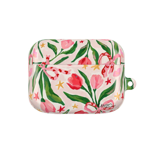 Tulip Love Floral AirPod Case