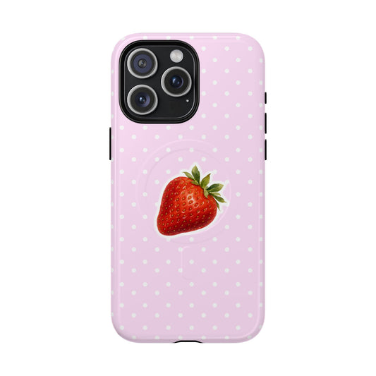 Strawberry Milk MagSafe Phone Case