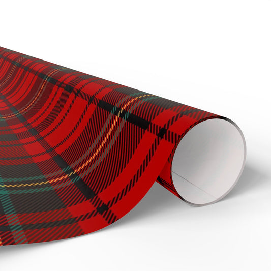 Merry & Plaid Gift Wrap