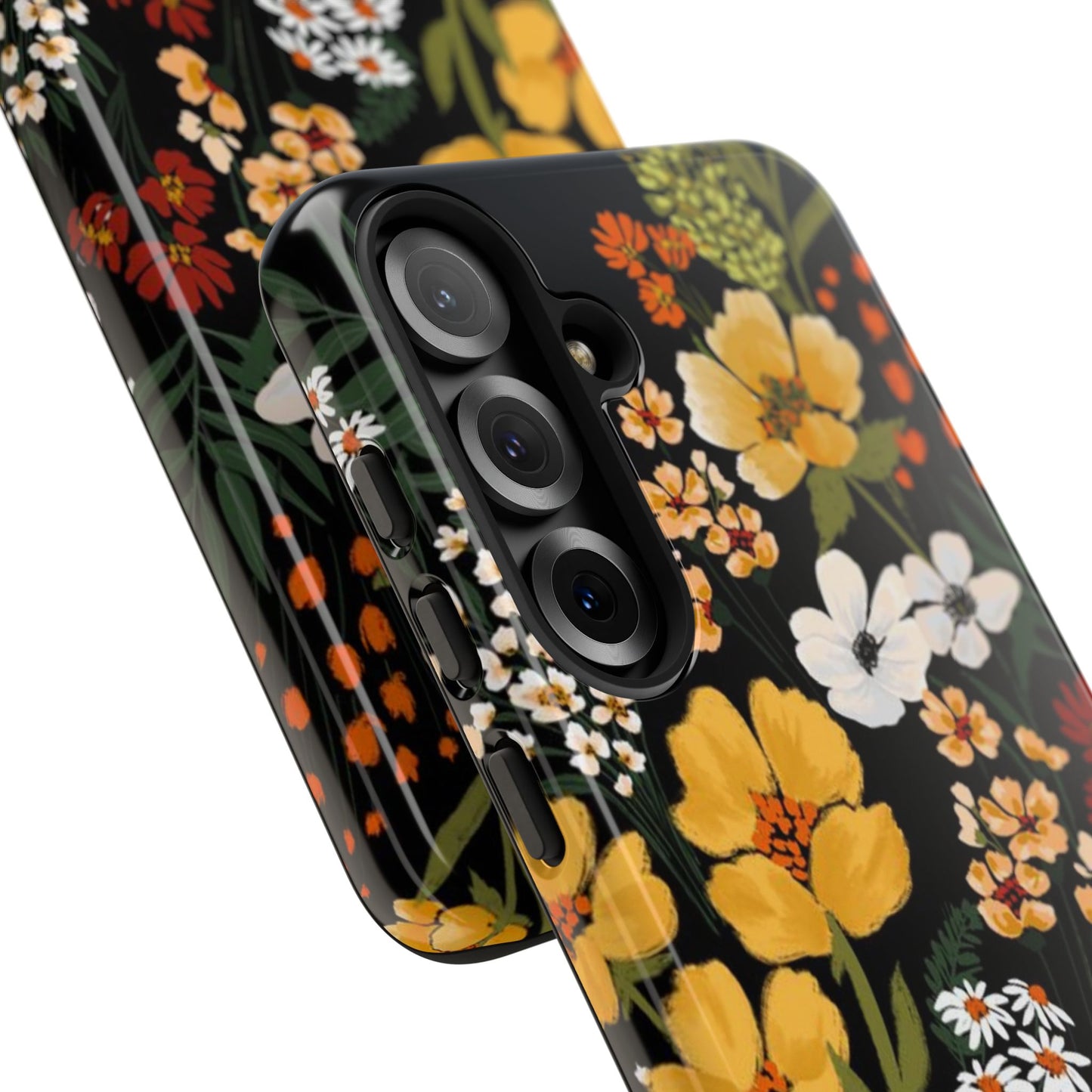 Vibrant Floral Samsung Phone Cases