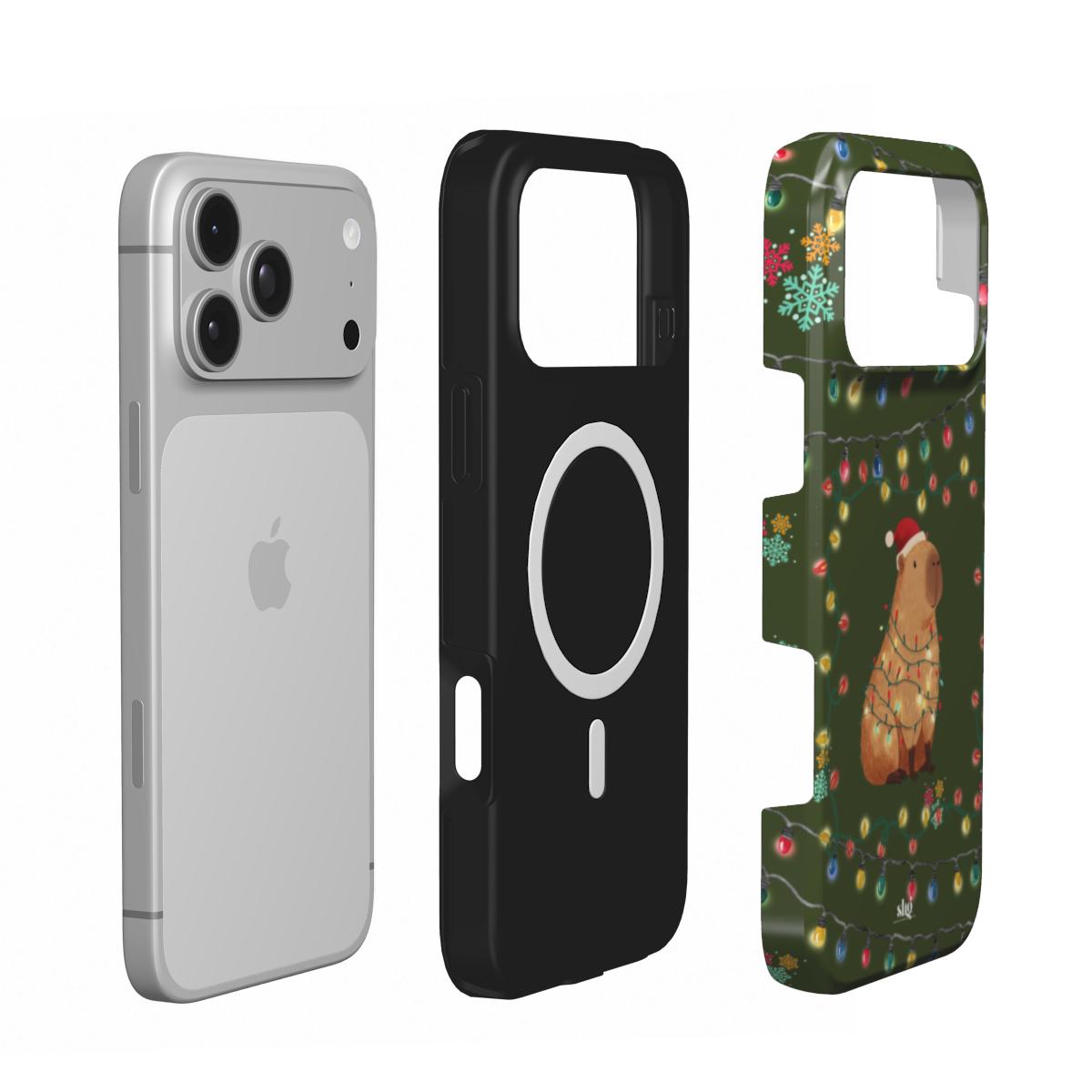Oh, Capy Christmas! MagSafe Phone Case