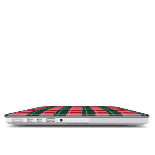 Miss Merry Tartan MacBook Case