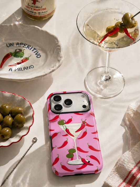Chili Martini Phone Case