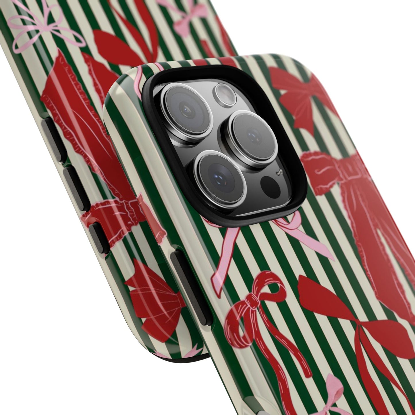 Coquette Christmas Bow Phone Case - SmartHomeGoodies