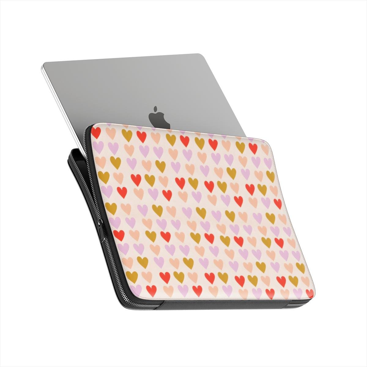 Cutesy Hearts Laptop Sleeve - SmartHomeGoodies