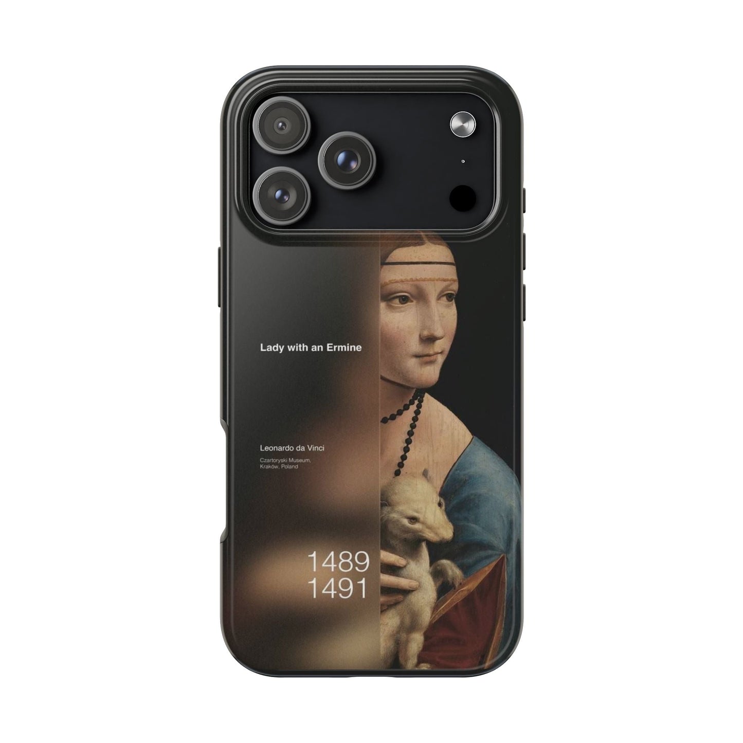 Da Vinci's Ermine Elegance Tough iPhone Cases - SmartHomeGoodies