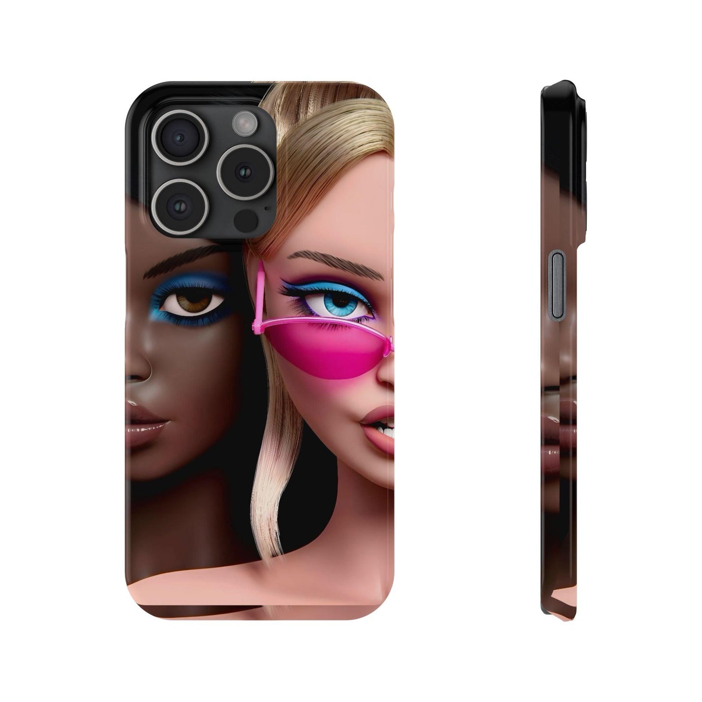 Divas Besties Duo Slim Phone Cases - SmartHomeGoodies