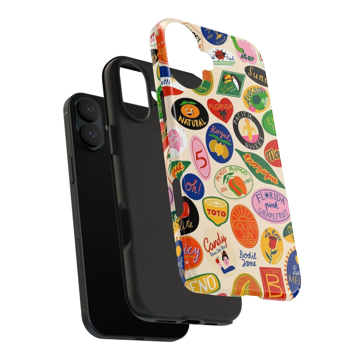 Florida Sunshine Labels Tough iPhone Cases - SmartHomeGoodies