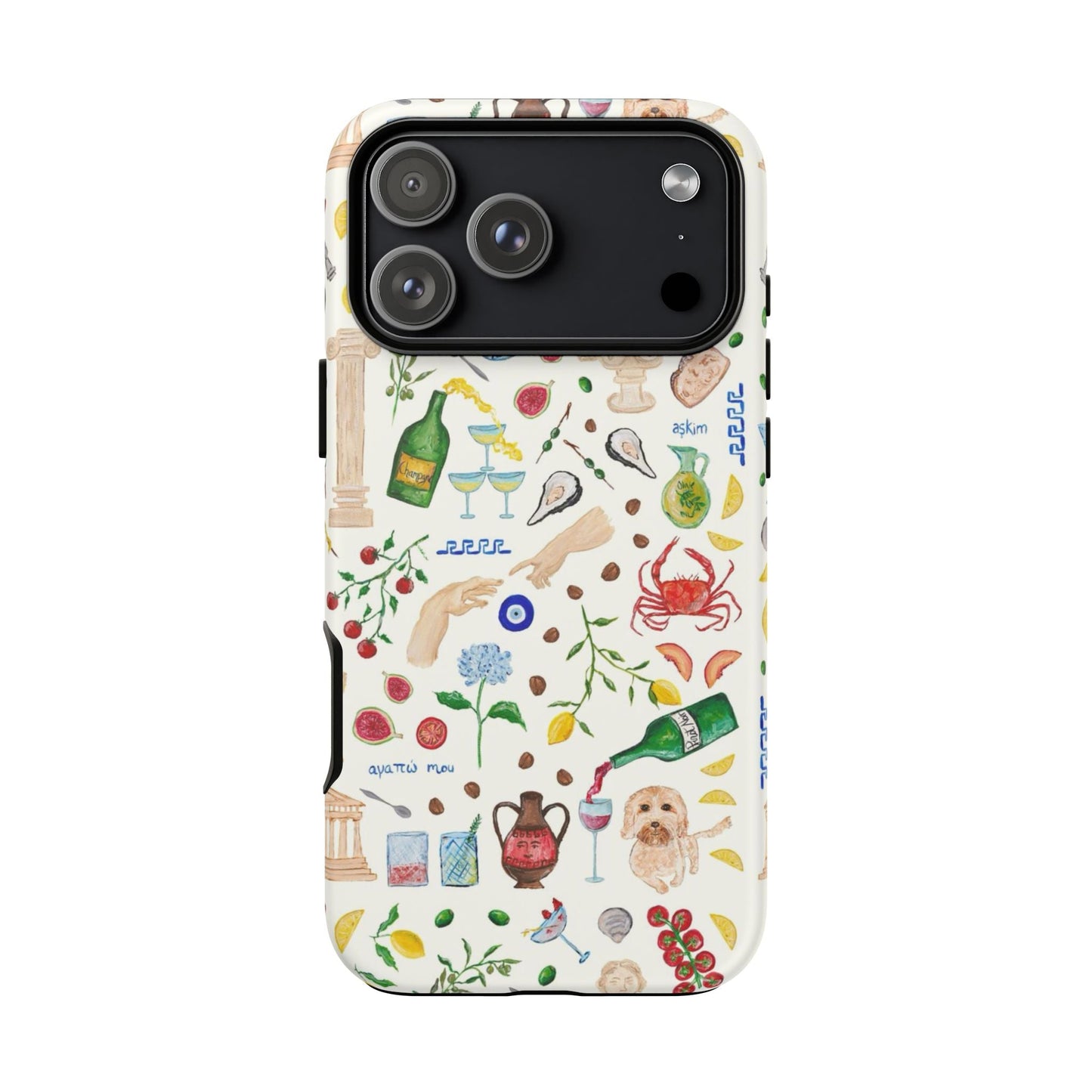 From Greece with Love Phone Case - SmartHomeGoodies