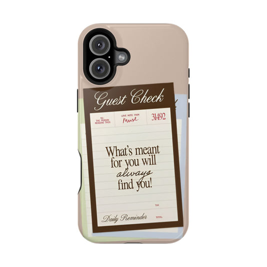 Guest Check iPhone Case - SmartHomeGoodies