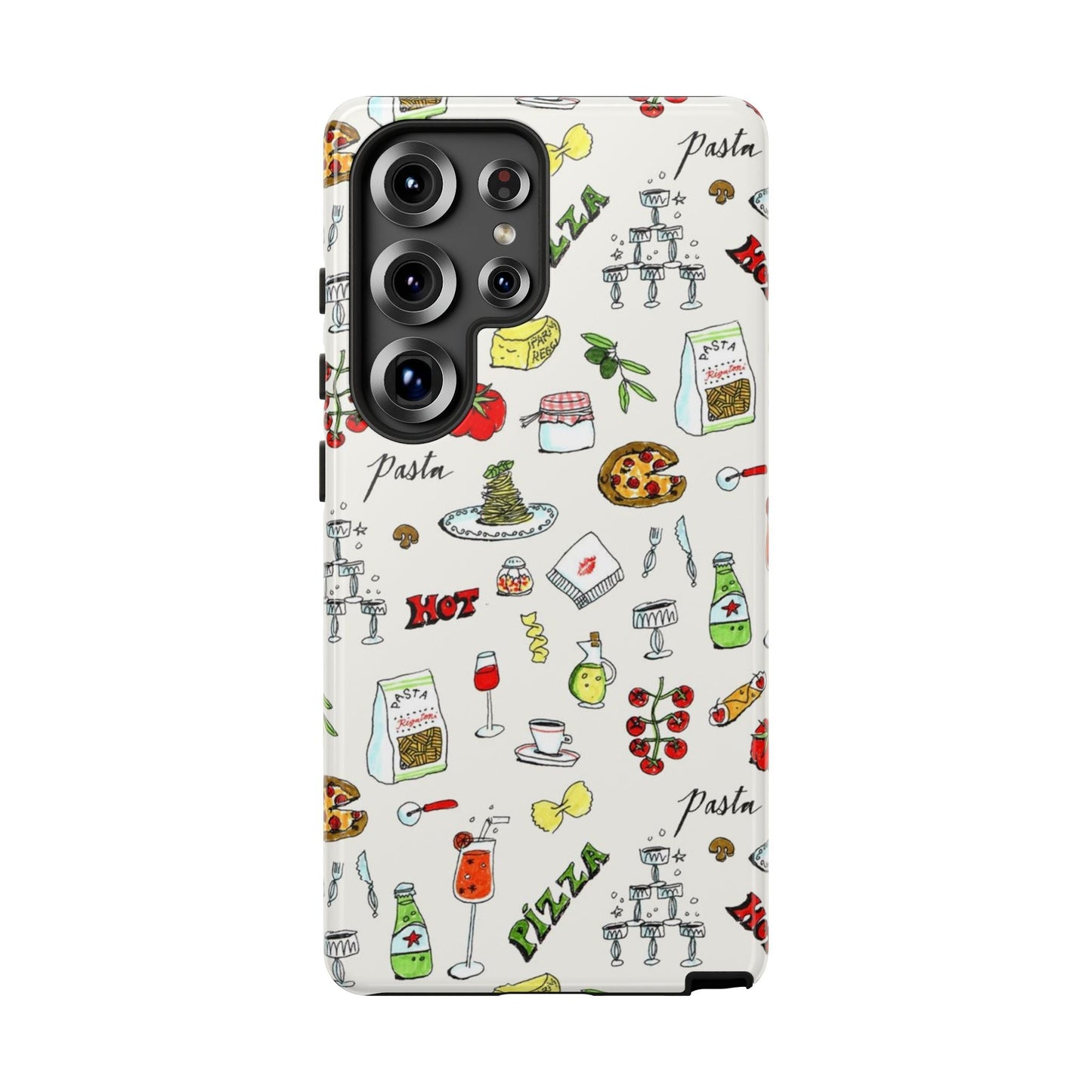 Hot Pizza & Pasta Foodie Phone Cover - SmartHomeGoodies