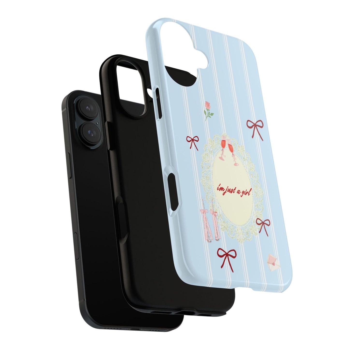 I'm Just A Girl Phone Case - SmartHomeGoodies
