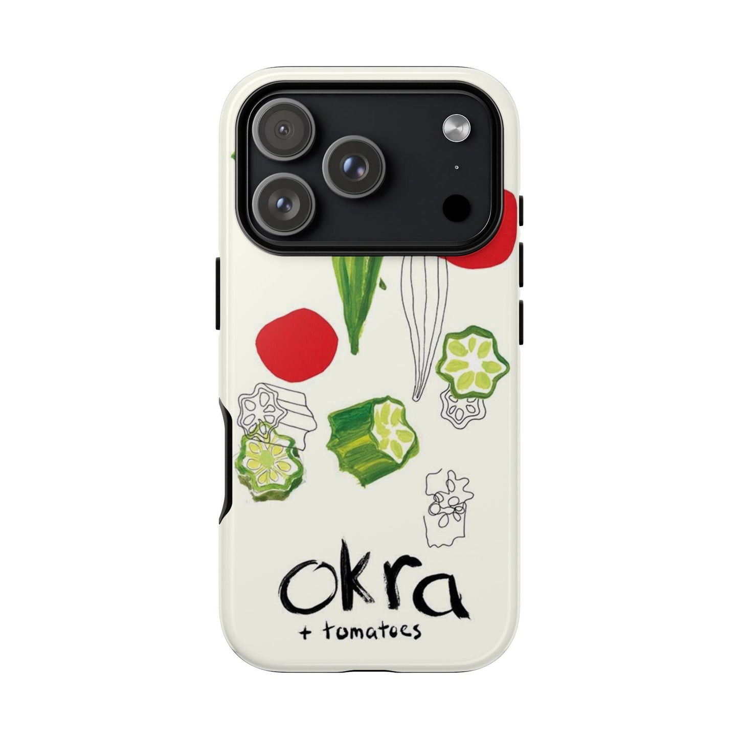 Okra & Tomatoes Phone Case - SmartHomeGoodies