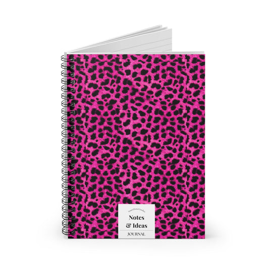 Pink Leopard Spiral Notebook - SmartHomeGoodies