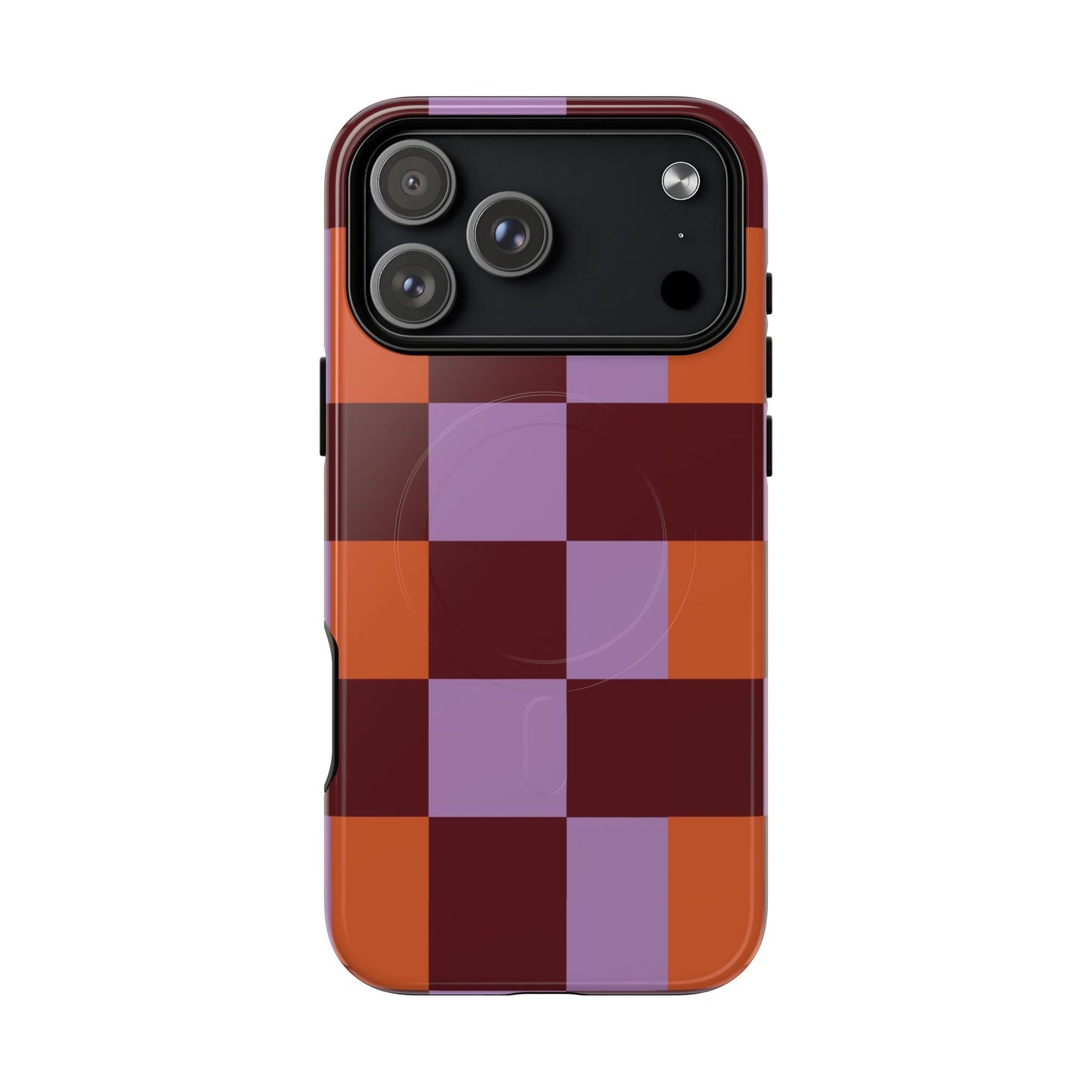Plum Patchwork MagSafe Phone Case - SmartHomeGoodies