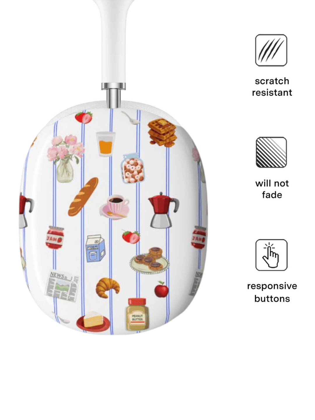 The Breakfast Edit AirPod Max Case - SmartHomeGoodies
