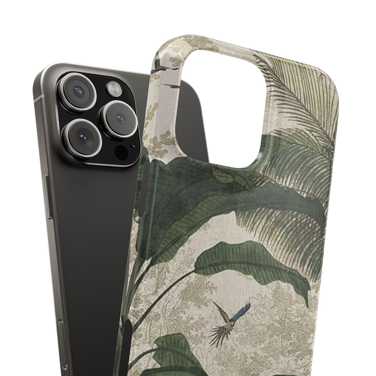 Tropical Paradise Vintage Charm iPhone Cases - SmartHomeGoodies