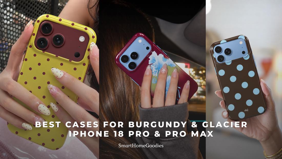 Best Cases for Burgundy & Glacier iPhone 18 Pro