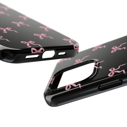 Pink Ribbon Charm iPhone Tough Case