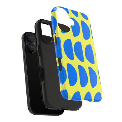 Electric Half-Moons Tough iPhone Cases