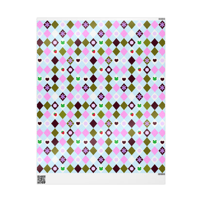 Berry Froggy Gift Wrap