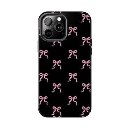 Pink Ribbon Charm iPhone Tough Case