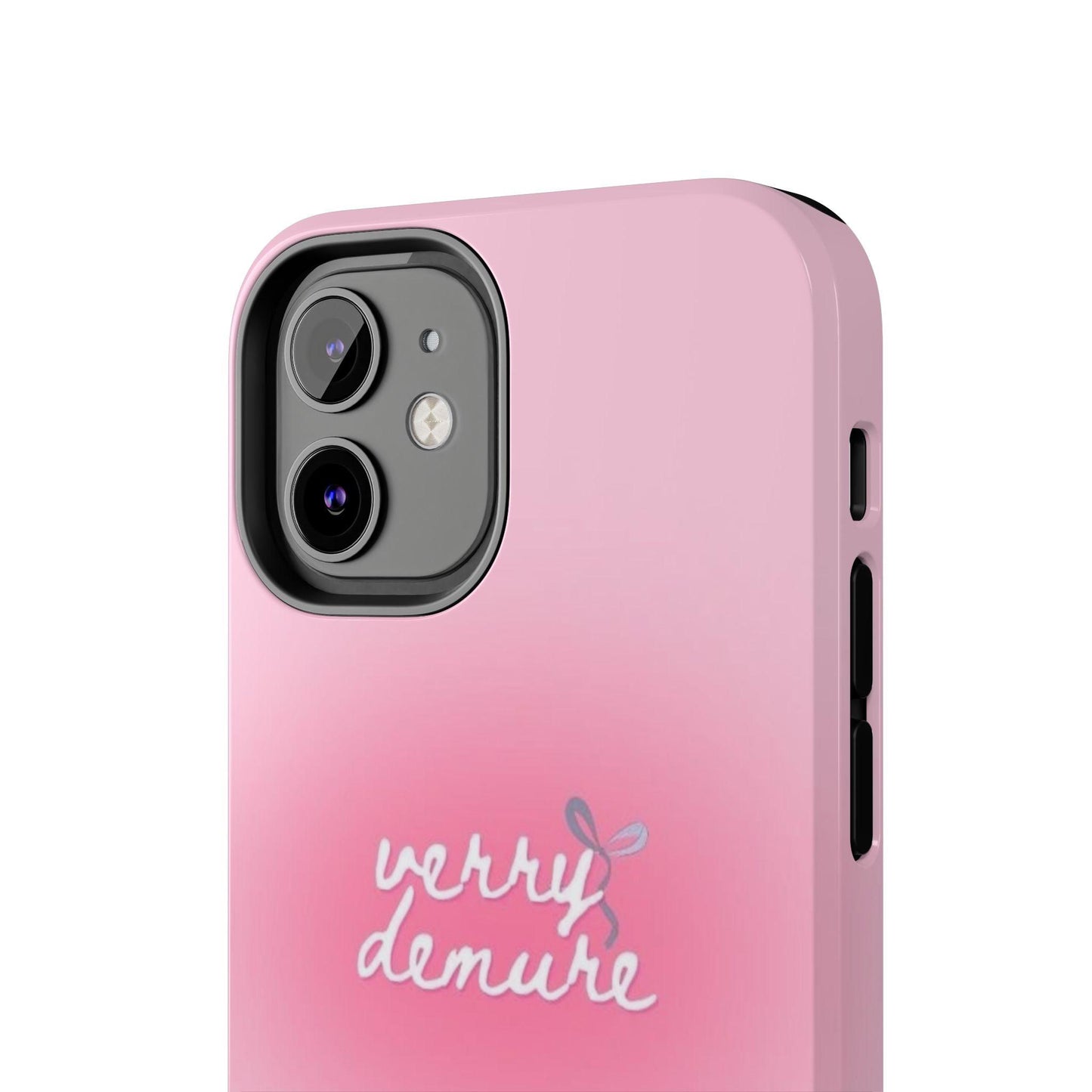 Verry Demure Aura Tough iPhone Cases