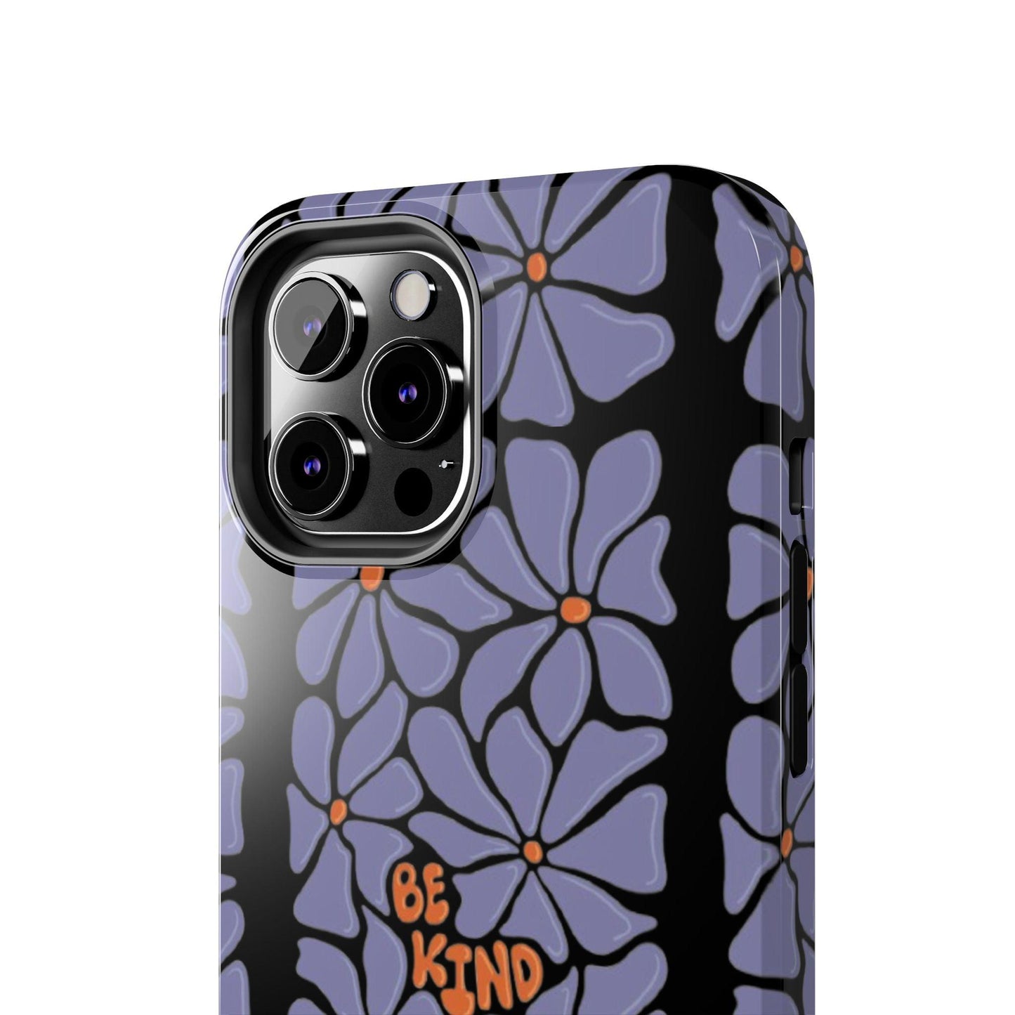 Be Kind Floral Tough iPhone Cases