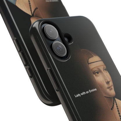 Da Vinci's Ermine Elegance Tough iPhone Cases