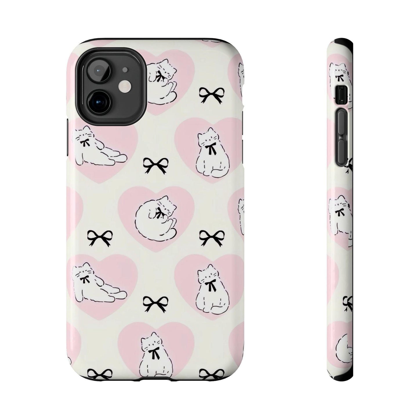 Kitty Love Affair Tough iPhone Cases