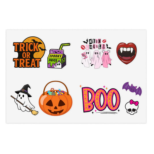Halloween Ghouls Sticker Sheet