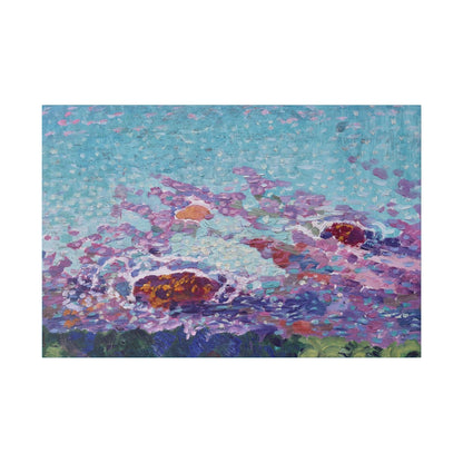 Ocean Coast painting in high resolution by Maurice Denis 1870 to 1943  Matte Canvas, Stretched, 0.75"