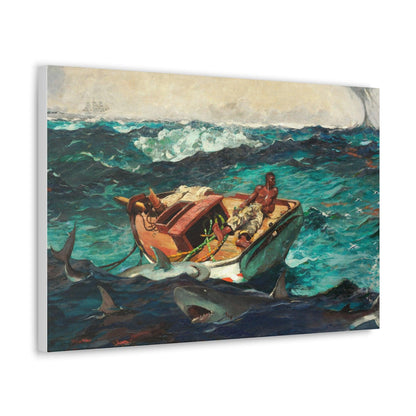 The Gulf Stream (1899) by Winslow Homer - Canvas Gallery Wraps