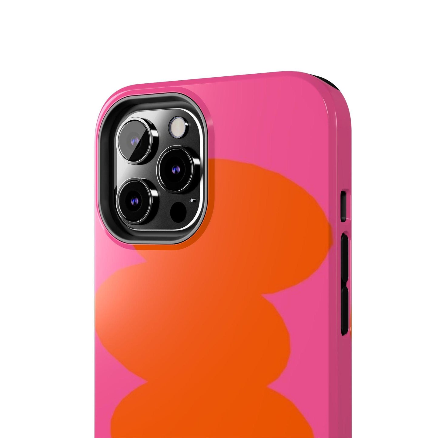 Pink Tangerine Blush Tough iPhone Cases