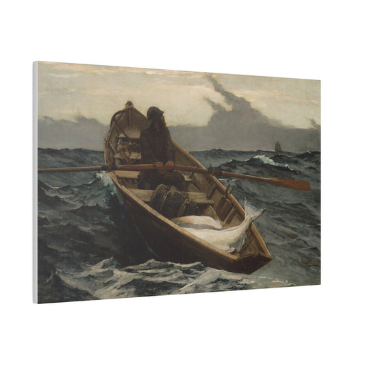 Winslow Homer - The Fog Warning - Matte Canvas, Stretched, 0.75"