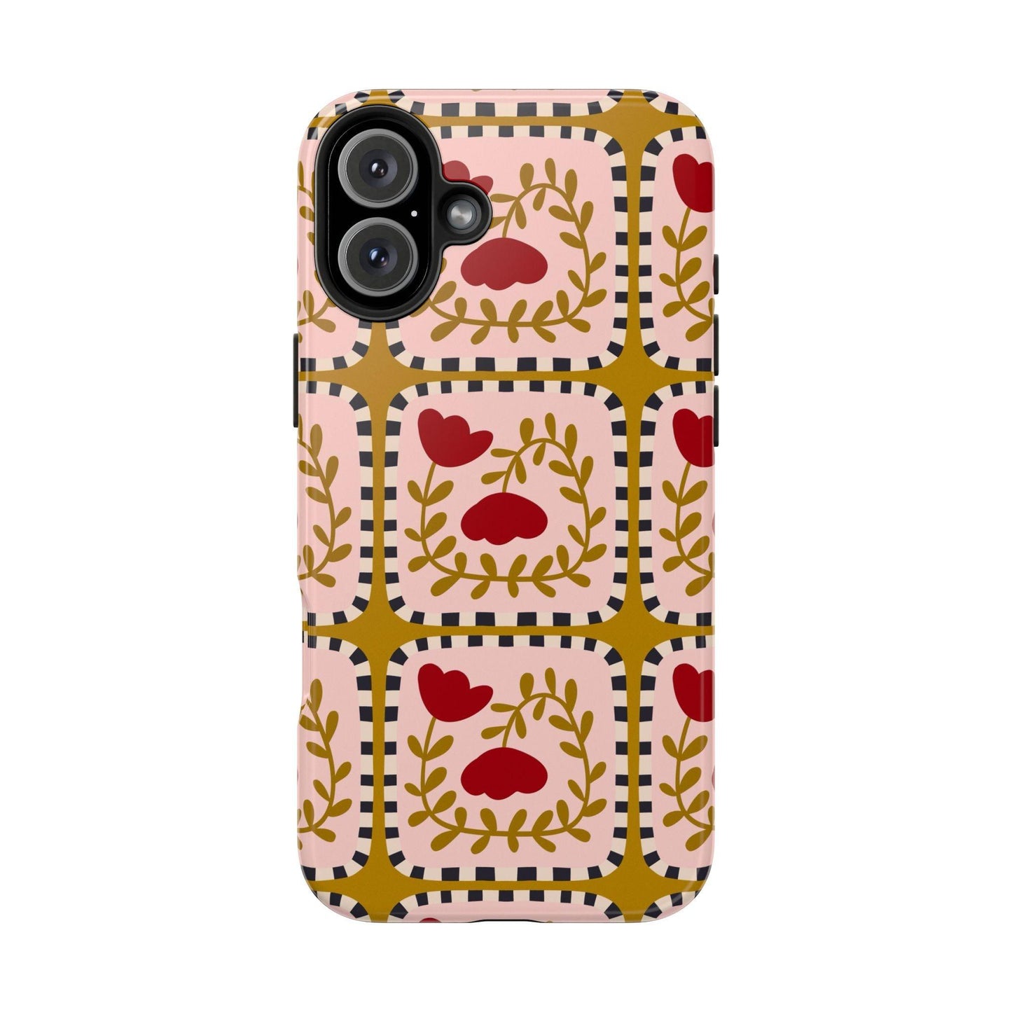 Floral Quirkiness Designer Tough iPhone Cases