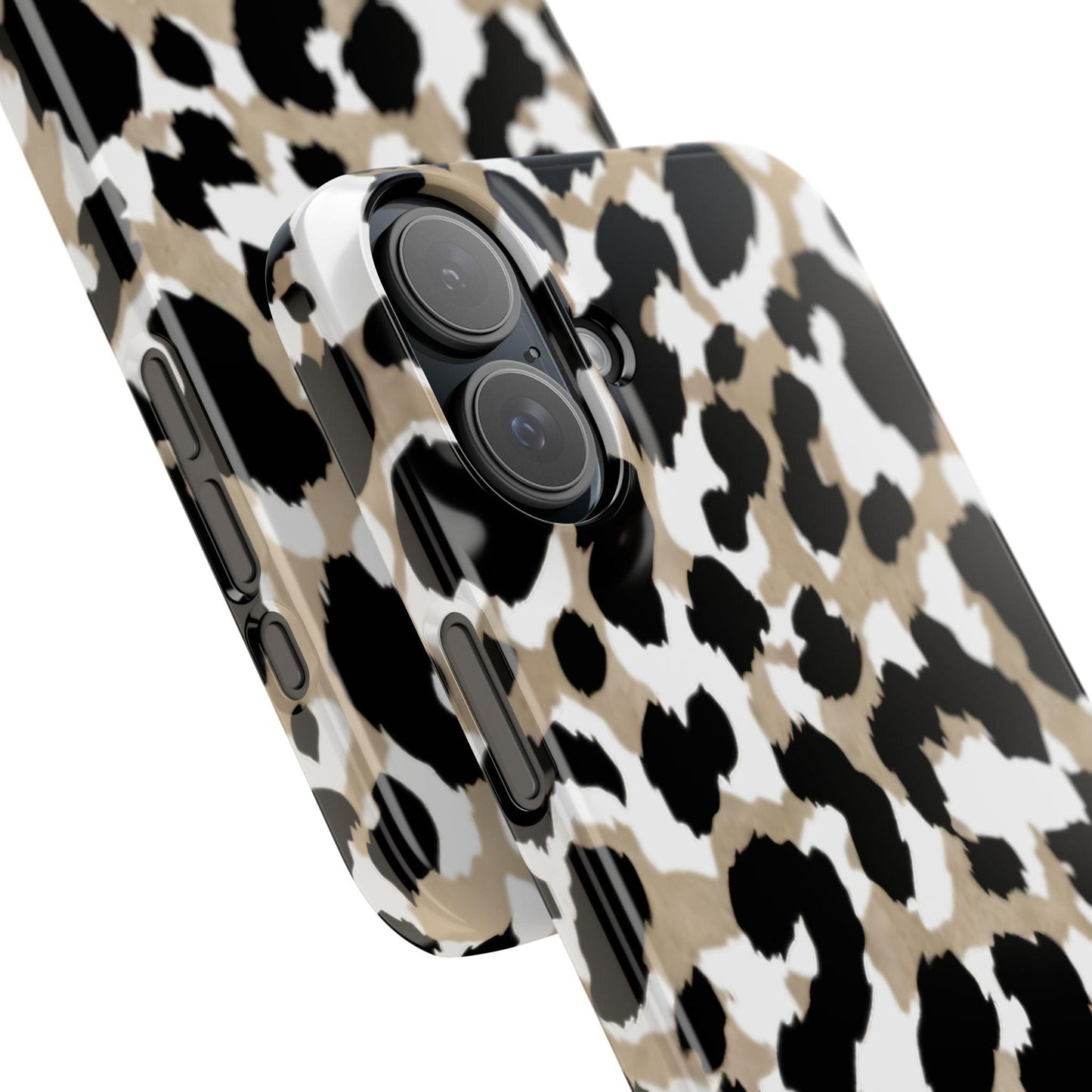 Savanna Noir Spots Slim iPhone Cases