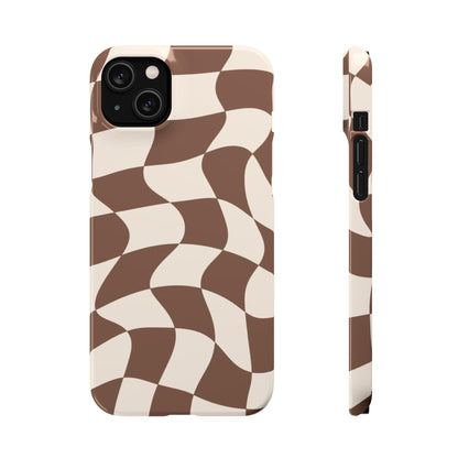 Mocha Mirage Snap iPhone Cases