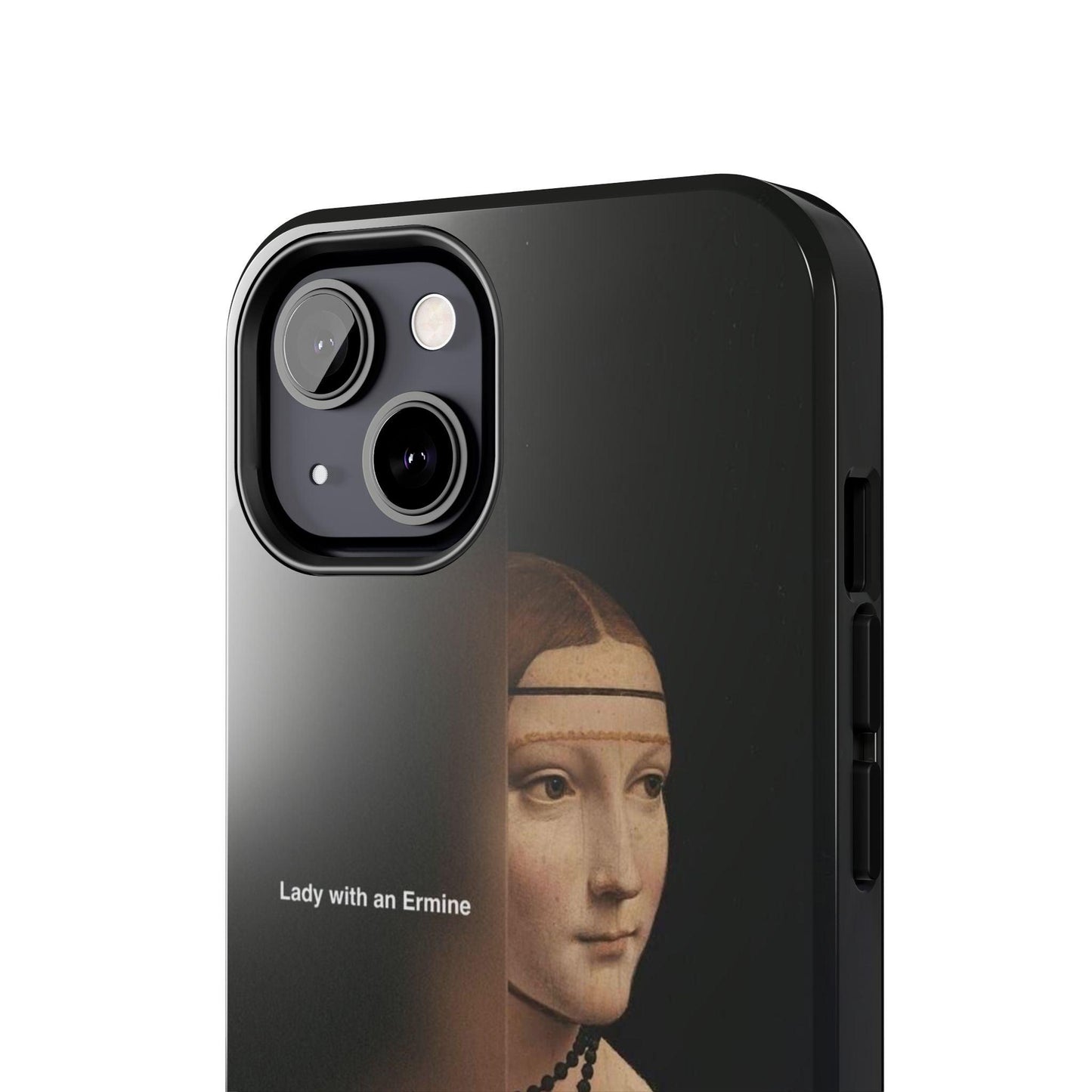 Da Vinci's Ermine Elegance Tough iPhone Cases