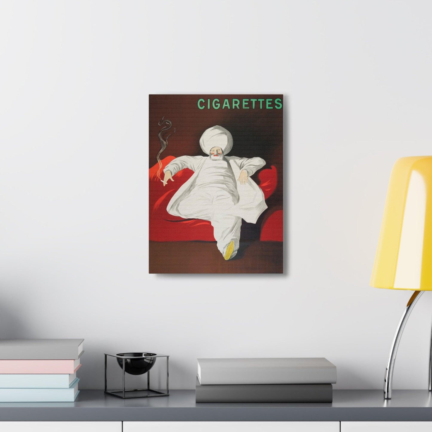 JOB Cigarettes (1912) by Leonetto Cappiello. - Canvas Gallery Wraps