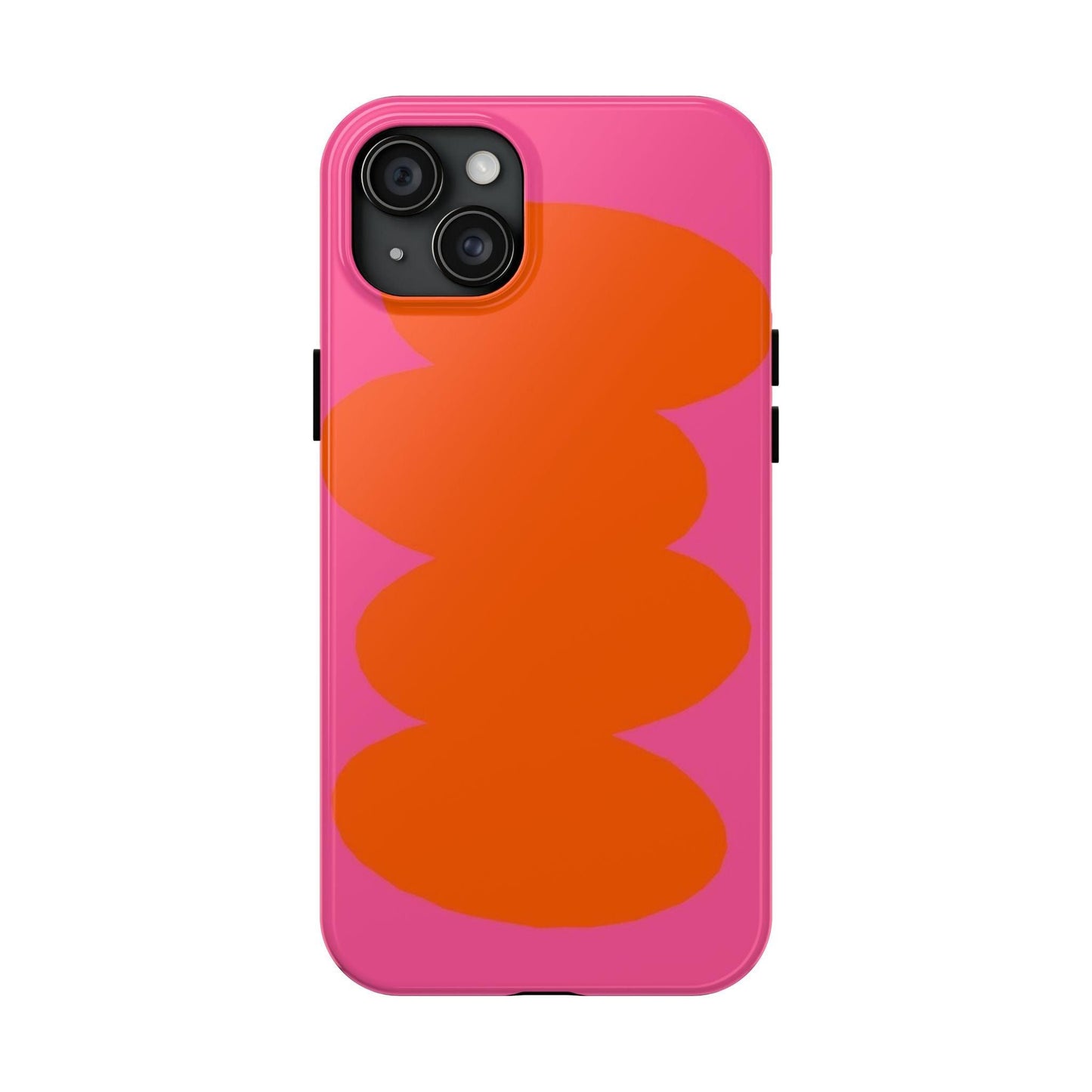 Pink Tangerine Blush Tough iPhone Cases