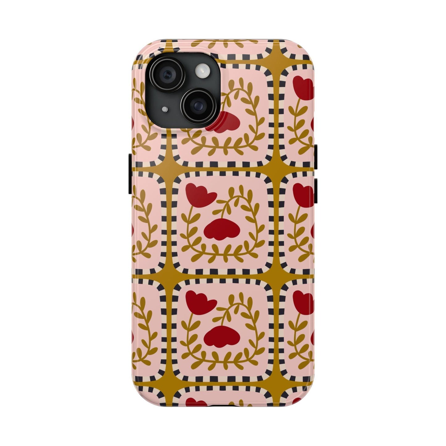 Floral Quirkiness Designer Tough iPhone Cases