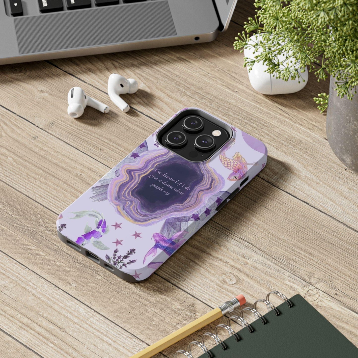 Lavender Haze Tough iPhone Cases