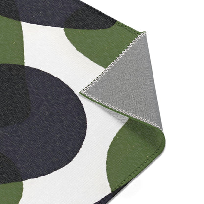 Modern Olive & Charcoal Abstract Area Rug - Area Rugs in 3 sizes