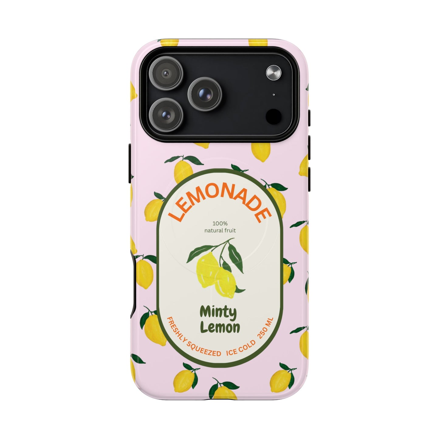 Minty Lemon MagSafe Phone Case