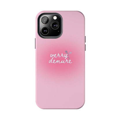 Verry Demure Aura Tough iPhone Cases