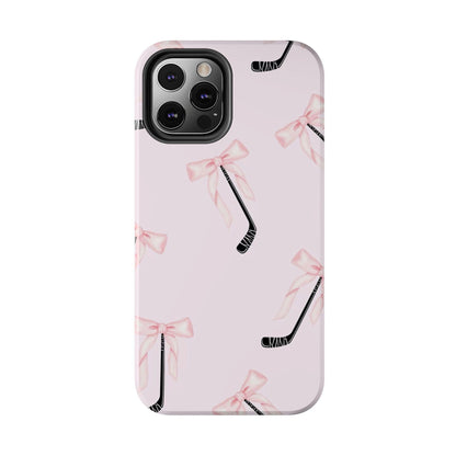 Blush & Puck Elegance Tough iPhone Cases