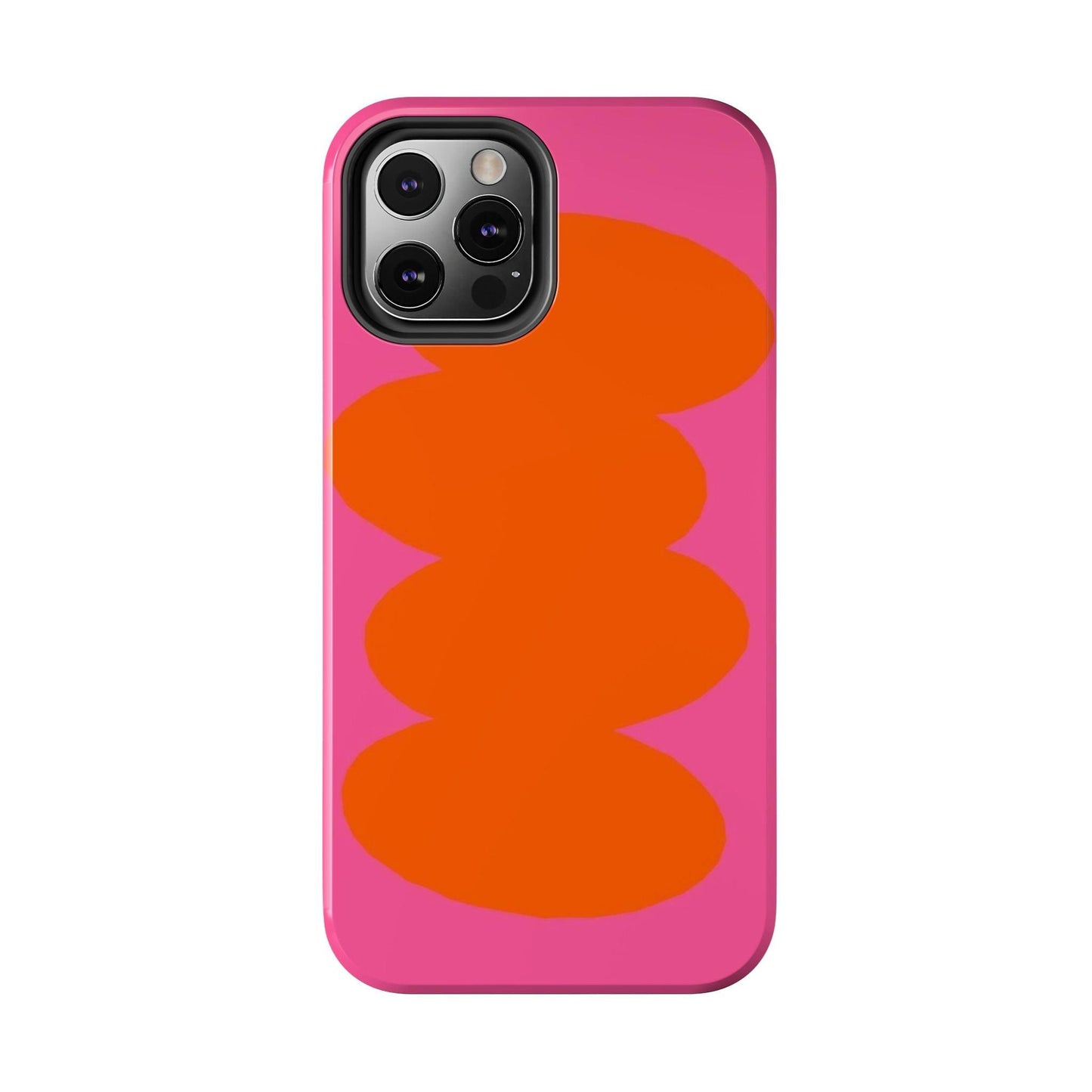 Pink Tangerine Blush Tough iPhone Cases