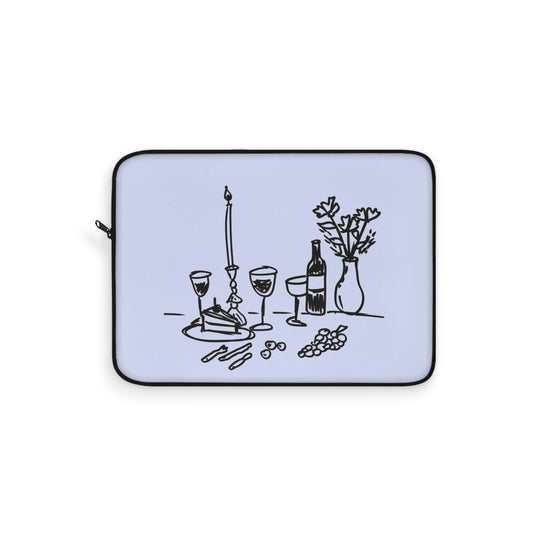 Italian Dinner Table Laptop Sleeve