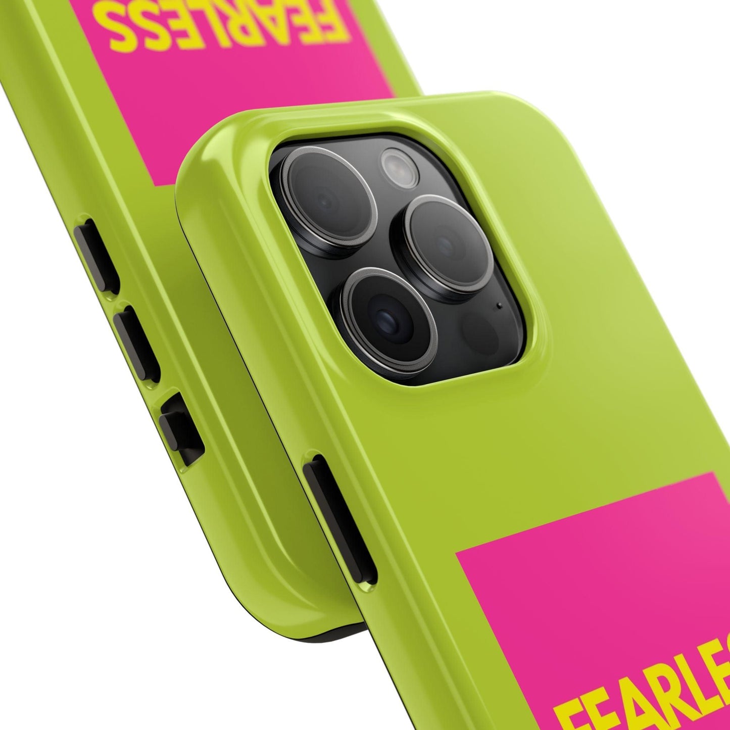 Fearless Tough Neon iPhone Cases